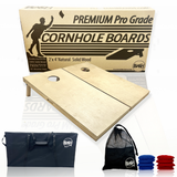 Premium Cornhole Board Set – Solid Wood, Regulation Size