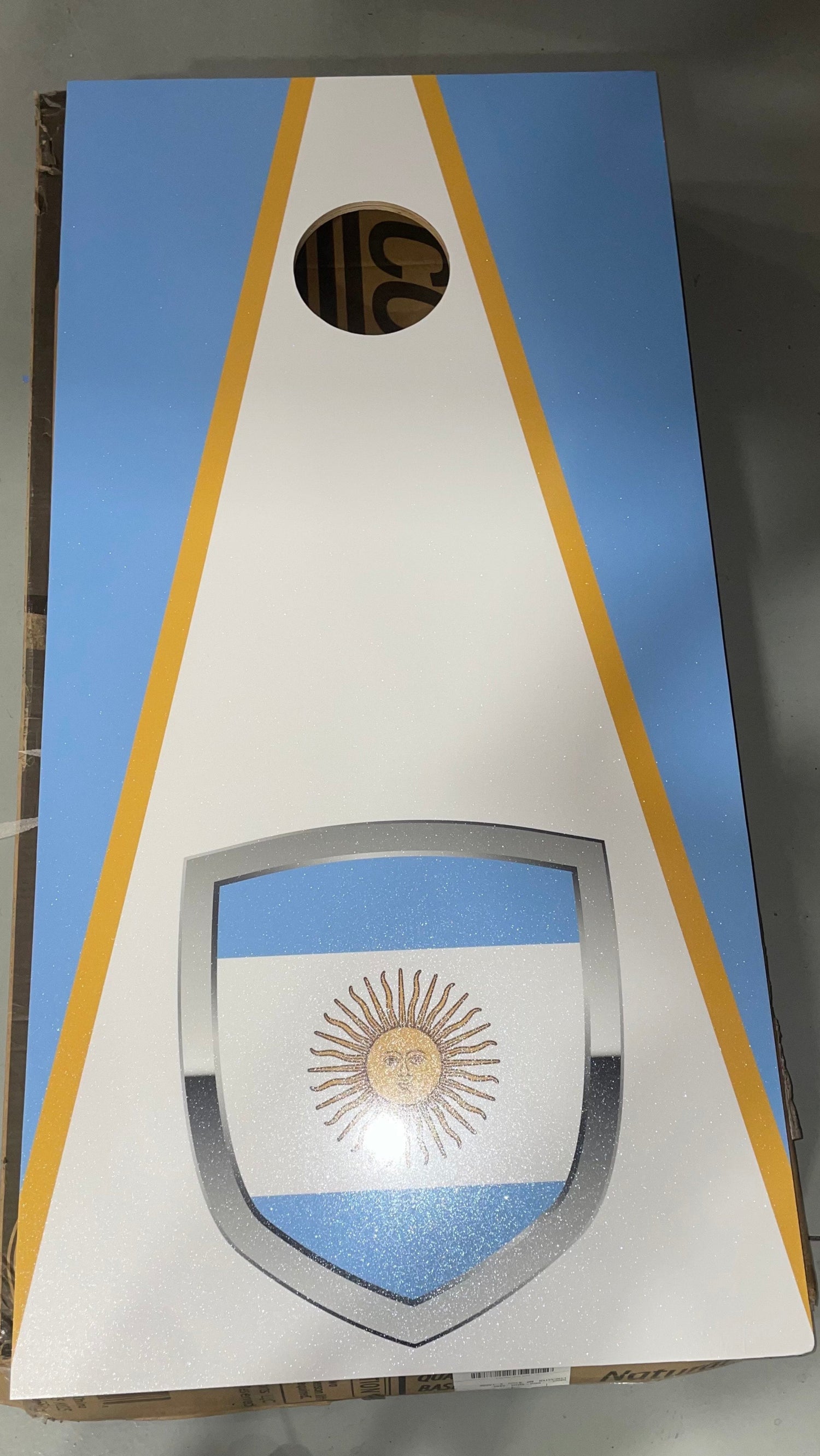 Custom Pro-Grade Cornhole Board Set – Regulation Size (Solid Wood)