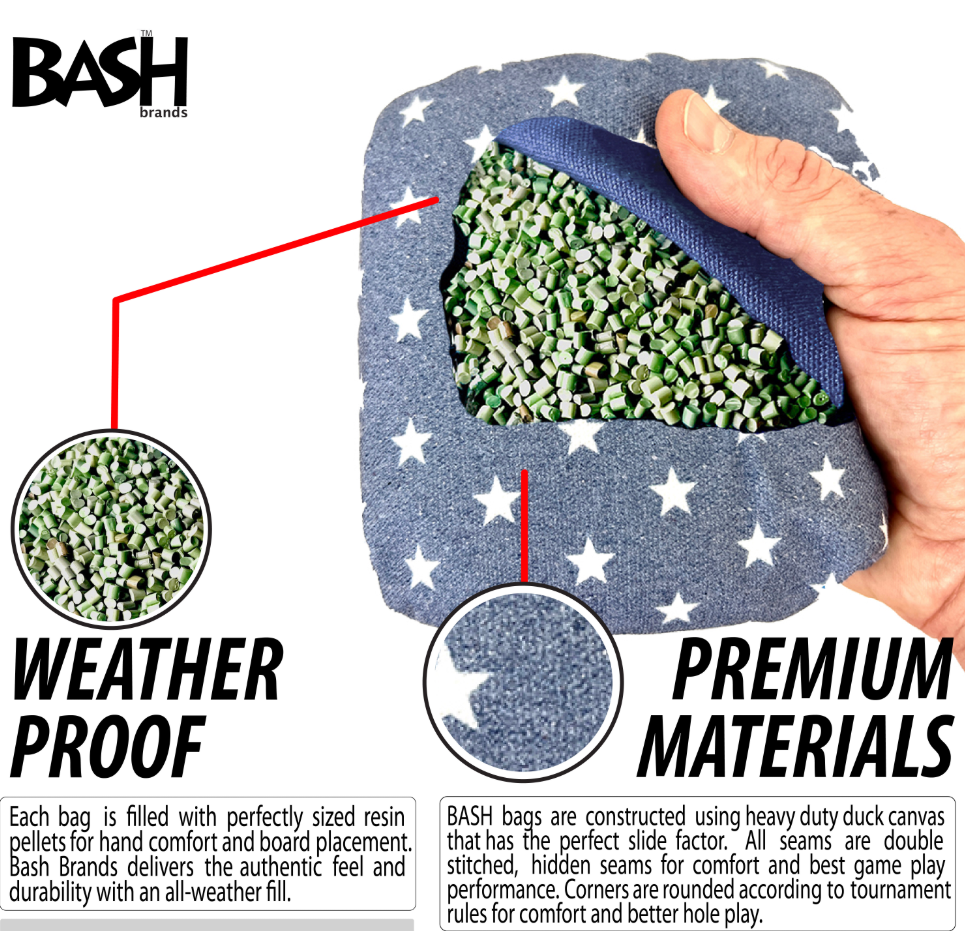Cornhole Bags – Regulation Size, Tournament-Grade