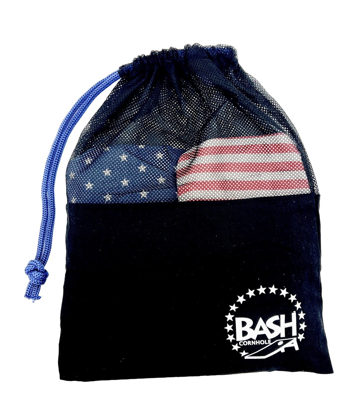 Cornhole Bags – Vintage Stars & Stripes, Regulation Size, Tournament-Grade