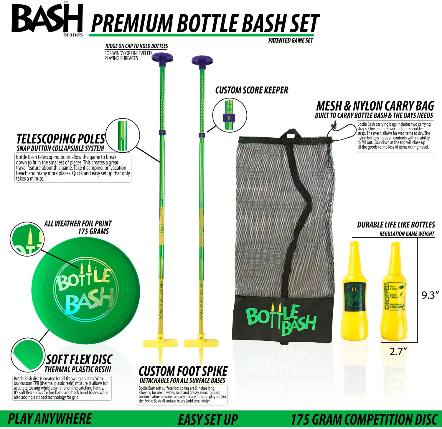 Replacement Mesh Bag for Bottle Bash